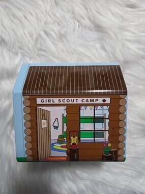 Girl Scout Camp Collectible Tin